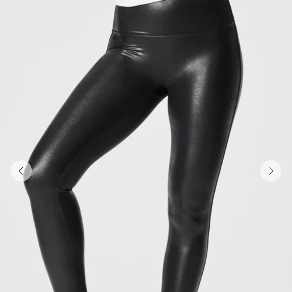 Spanx Faux Leather Leggings